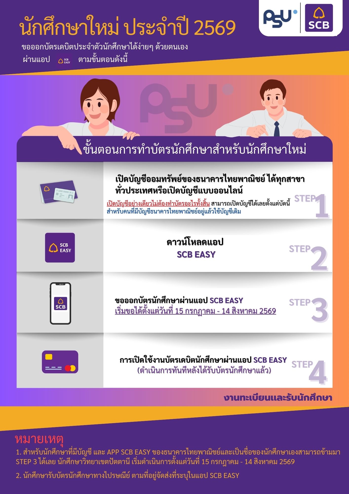 การทำบัตรประจำตัวนักศึกษา